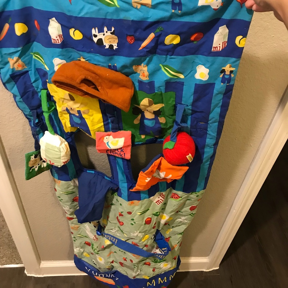 Grocery cart cover
